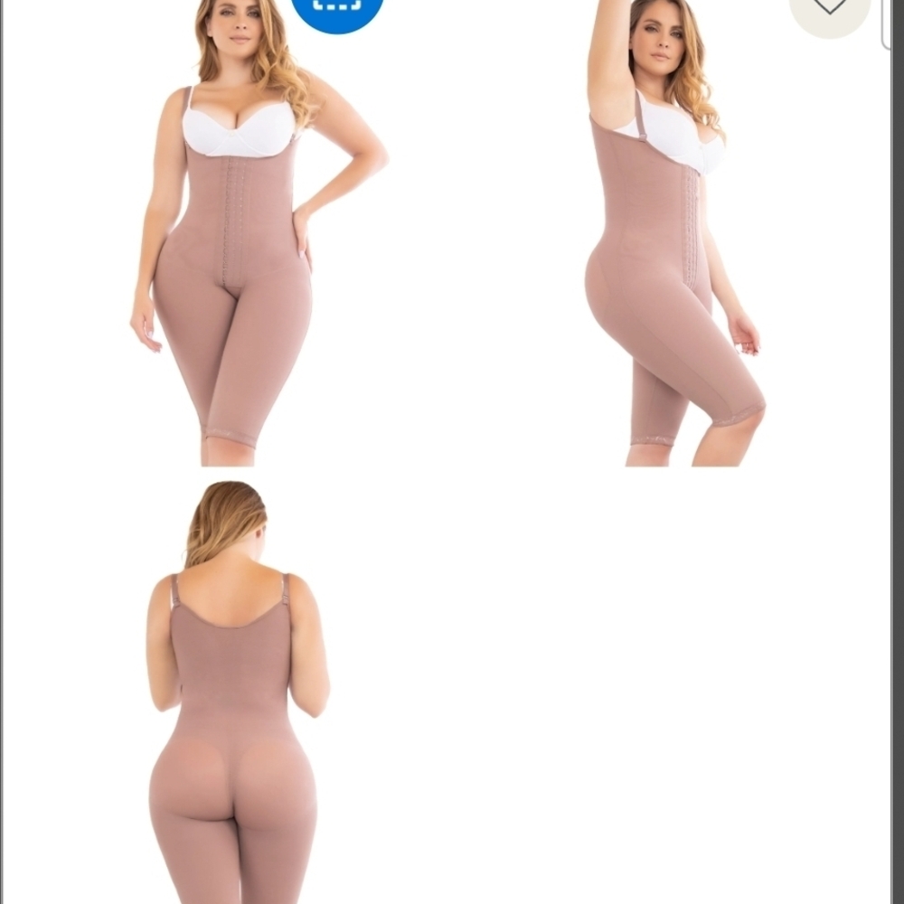 Seamless Tan Shapewear Bodysuit - Picture 2 of 8